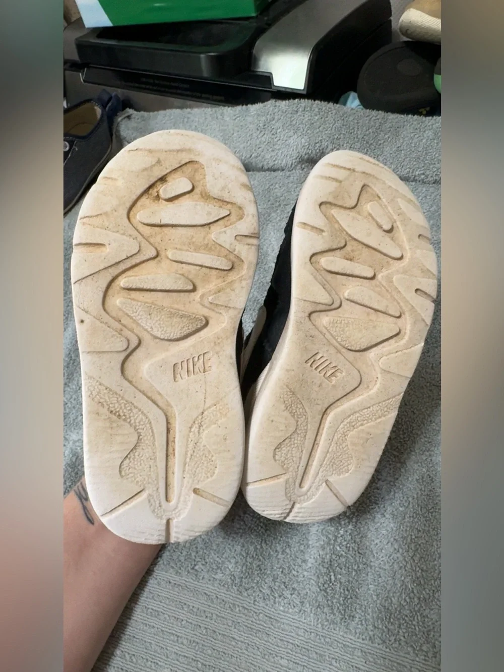 Nike Black and White Toddler Sneakers